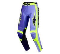 Alpinestars Racer Portl Pantalones Motocross 2026 Morado Amarillo Adulto
