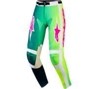 Pantalones de Cross Alpinestars Racer Portl Verde/Blanco/Negro32 Verde,Blanco,Negro
