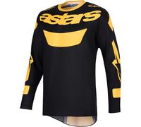 Camiseta de motocross Alpinestars Racer Riway amarilla y negra L