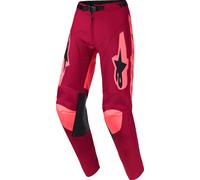 Alpinestars Racer Riway Pantalones de motocross, Rojo oscuro, Talla 30