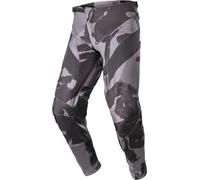Alpinestars Racer Tactical 2023 Pantalones de motocross, negro/gris, Talla 30