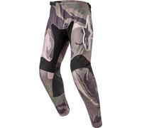Alpinestars Racer Tactical Pantalones de motocross, Verde militar/Camuflaje, Talla 30