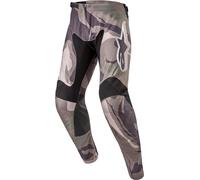 Alpinestars Racer Tactical Pantalones de motocross, Verde militar/Camuflaje, Talla 40