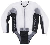 Alpinestars Racing Chaqueta de lluvia, blanco, tamaño M para Hombres