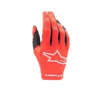 Alpinestars Guantes Radar Motocross Rojo/Plata Hombre Talla L