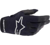 Alpinestars Radar Guantes de motocross, negro/gris, Talla S