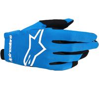 Alpinestars Radar Guantes de motocross para jóvenes, azul/blanco, Talla S