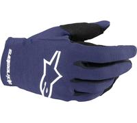 Alpinestars Radar Guantes de motocross para jóvenes, azul oscuro, Talla S