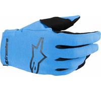 Alpinestars Radar Guantes de motocross para jóvenes, azul, tamaño XS