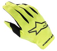 alpinestars Radar Guantes MX Amarillo neón/Negro L unisex