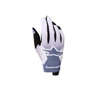 Alpinestars Radar Guanti da motocross, nero/bianco/grigio, L