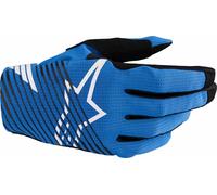 Alpinestars Radar Pro Guantes de motocross, Azul, Talla XL