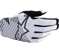 Guantes de Cross Alpinestars Radar Pro BlancoS Blanco