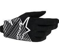 Guantes para hombre Alpinestars Radar Pro en Negro, Blanco 2X