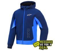 Alpinestars Radium Tech sudadera con capucha noche azul marino real