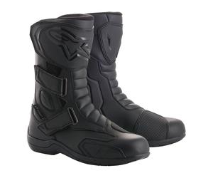 Alpinestars Radón Motocicleta Moto Botas Drystar Negro