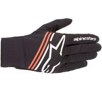 Alpinestars Reef Guantes de motocicleta, Negro/Blanco/Rojo, Talla 3XL