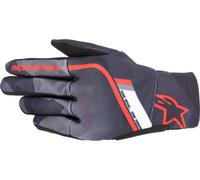 Alpinestars Reef Guantes de motocicleta, negro/gris/rojo, Talla 2XL