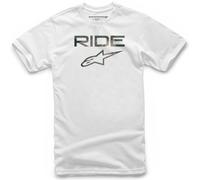 Alpinestars Ride 2.0 Camo T-shirt, blanco, tamaño 2XL para Hombres