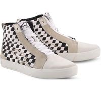Alpinestars Ride-63 Canvas Zapatillas de motociclismo, beige/negro/blanco, Talla 11,5