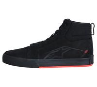 alpinestars Ride-63 leather Zapatilla deportiva Negro/Rojo neón 12 hombres
