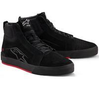 Alpinestars Ride-63 Zapatillas de motociclismo, negro/rojo, Talla 9,5