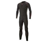 Alpinestars Ride Tech Lite - Ropa interior funcional para hombre y mujer, transpirable, resistente, color negro/rojo, XL - XXL