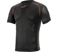 Alpinestars Ride Tech V2 Camisa Funcional, negro-rojo, tamaño XS S para Hombres