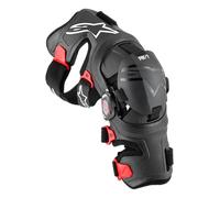 Alpinestars RK-7 Plasma Rodilleras, negro/rojo, Talla M