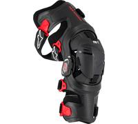 Rodillera de Cross Alpinestars RK-7 PLASMA Negro-Rojo L Negro