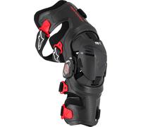 Alpinestars RK-7 Plasma Rodilleras, negro/rojo, Talla L
