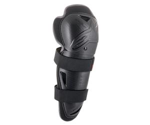 Alpinestars Rodilleras Bionic Action Juveniles Black Red, Talla: One Size