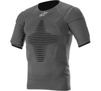 Alpinestars Roost Base Camisa Protector, negro, Talla 2XL/3XL