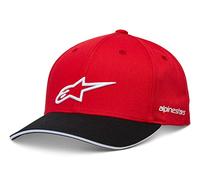 Alpinestars Rostrum Hat Gorra de béisbol para Hombre Rojo/Negro Talla única
