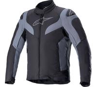 Alpinestars RX-3 Chaqueta textil impermeable para motocicleta, negro, tamaño M