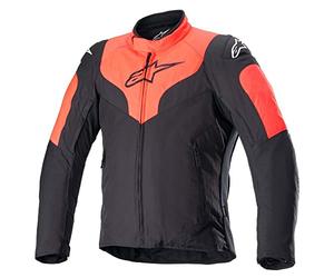 Alpinestars RX-3 Giacca tessile impermeabile per moto, nero/rosso, M