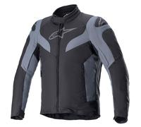 Alpinestars RX-3 Chaqueta textil impermeable para motocicleta, negro, tamaño M para Hombres