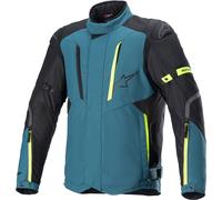 Alpinestars RX-5 Drystar Chaqueta textil para motocicleta, negro-azul, tamaño L para Hombres