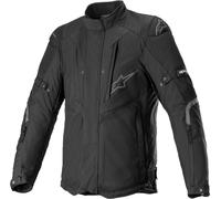 Alpinestars RX-5 Drystar Chaqueta textil para motocicleta, negro-gris, tamaño 3XL para Hombres
