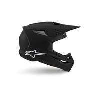 Casco de Cross Alpinestars SM3 Solid Negro/MateXS Negro,Mate