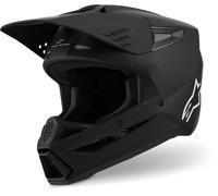 Alpinestars S-M3 Casco da Motocross, Nero Opaco, XS (53/54)