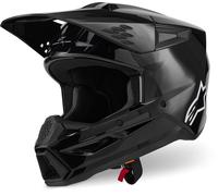 Alpinestars S-M3 Casco de motocross, negro, Talla XS (53/54)