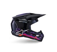 Alpinestars S-M3 Force Casco da Motocross, Nero, M (57/58)