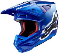 Alpinestars S-M5 Corp, casco de motocross XL male Azul/Blanco/Negro