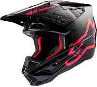 Alpinestars S-M5 Corp, casco de motocross XL male Negro/Fucsia