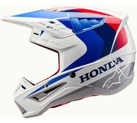 Alpinestars S-M5 Honda, casco cruzado XL male Blanco/Azul/Rojo