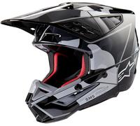 Alpinestars S-M5 Rover 2, casco de motocross XXL male Negro/Plata