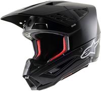 Alpinestars S-M5 Solid, casco de motocross S male Negro Mate