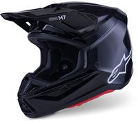 Alpinestars Casco de motocross S-M7 – Negro – Talla 2XL para Hombres
