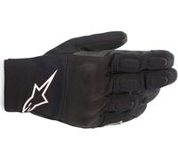 Alpinestars S Max Drystar Guantes de motocicleta impermeables, Negro/Blanco, Talla 3XL
